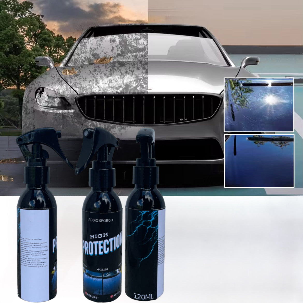 Ceramico Liquido Carro o Moto 120ML